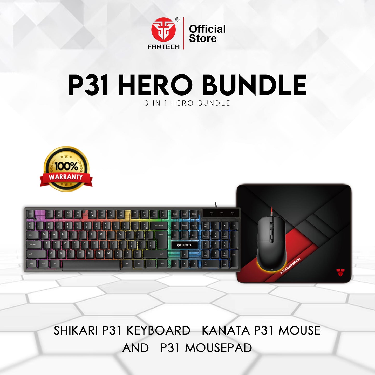 Fantech P31 3-in-1 Gaming Bundle